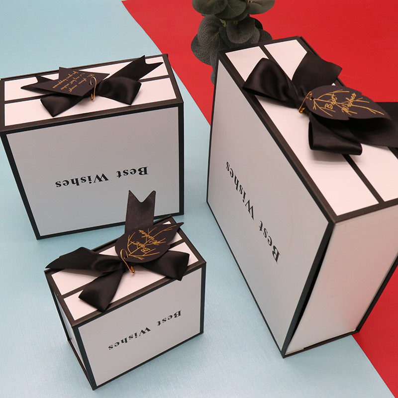 Luxury “Best Wishes” Empty Gift Box & Packaging Set