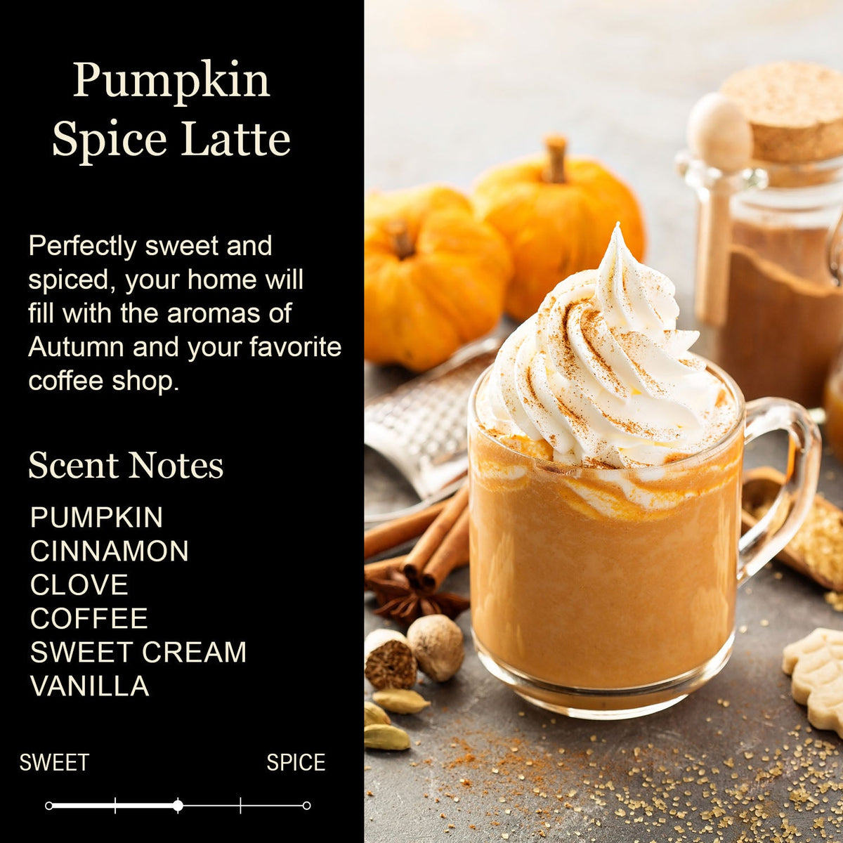 Whatever Spices Your Pumpkin – Pumpkin Spice Latte Soy Candle | 13.5 oz