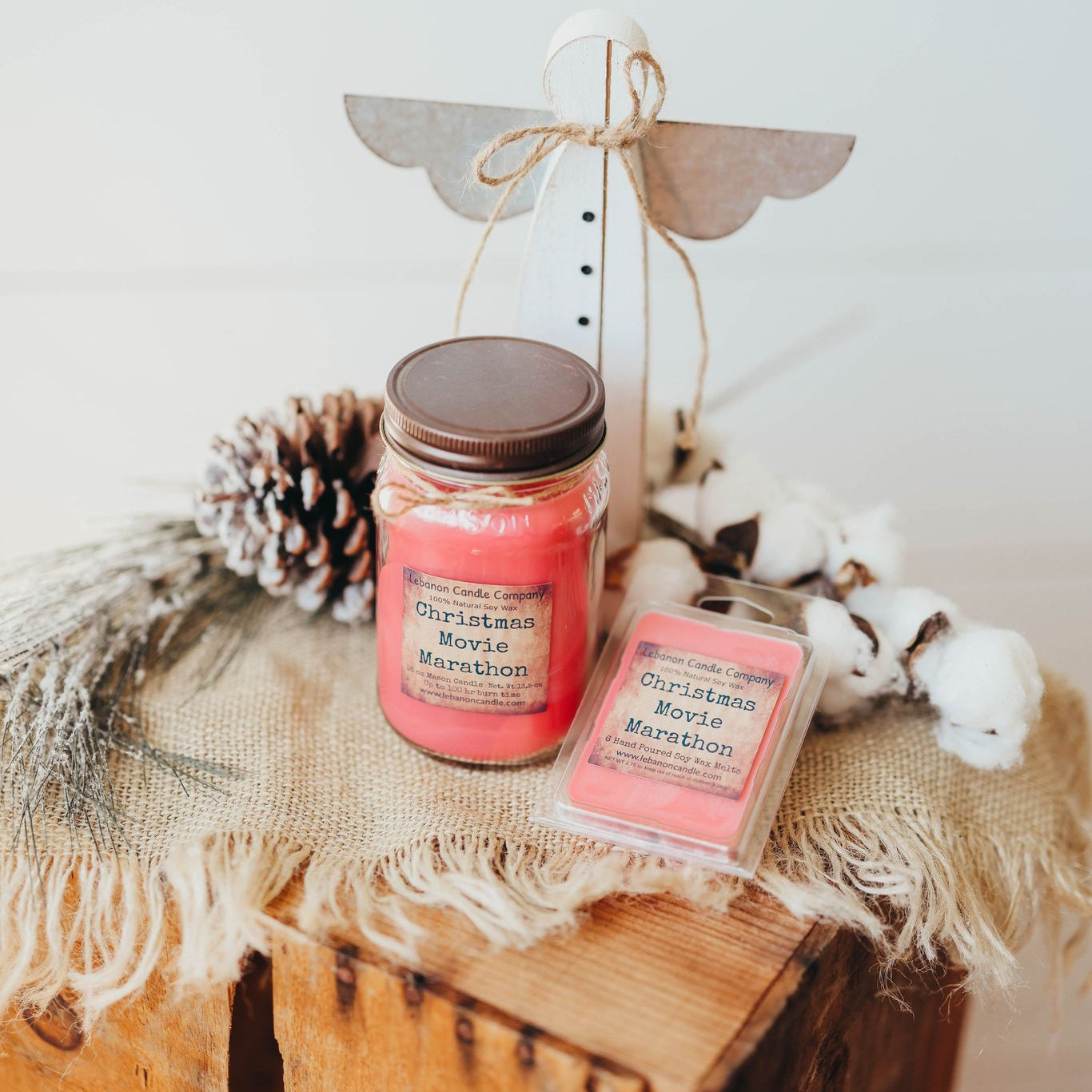 Christmas Movie Marathon Holiday Soy Candle | Sleigh All Day