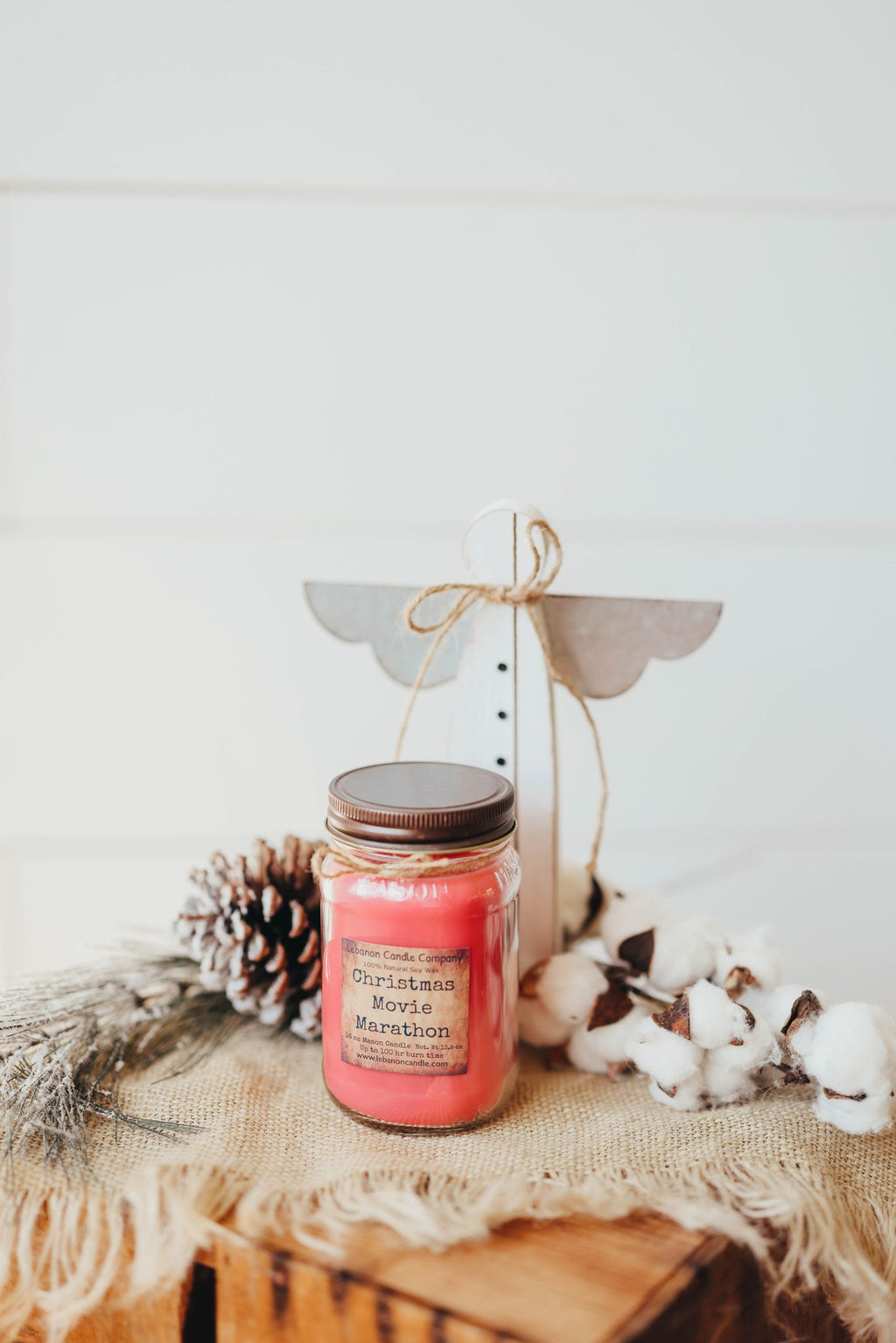 Christmas Movie Marathon Holiday Soy Candle | Sleigh All Day