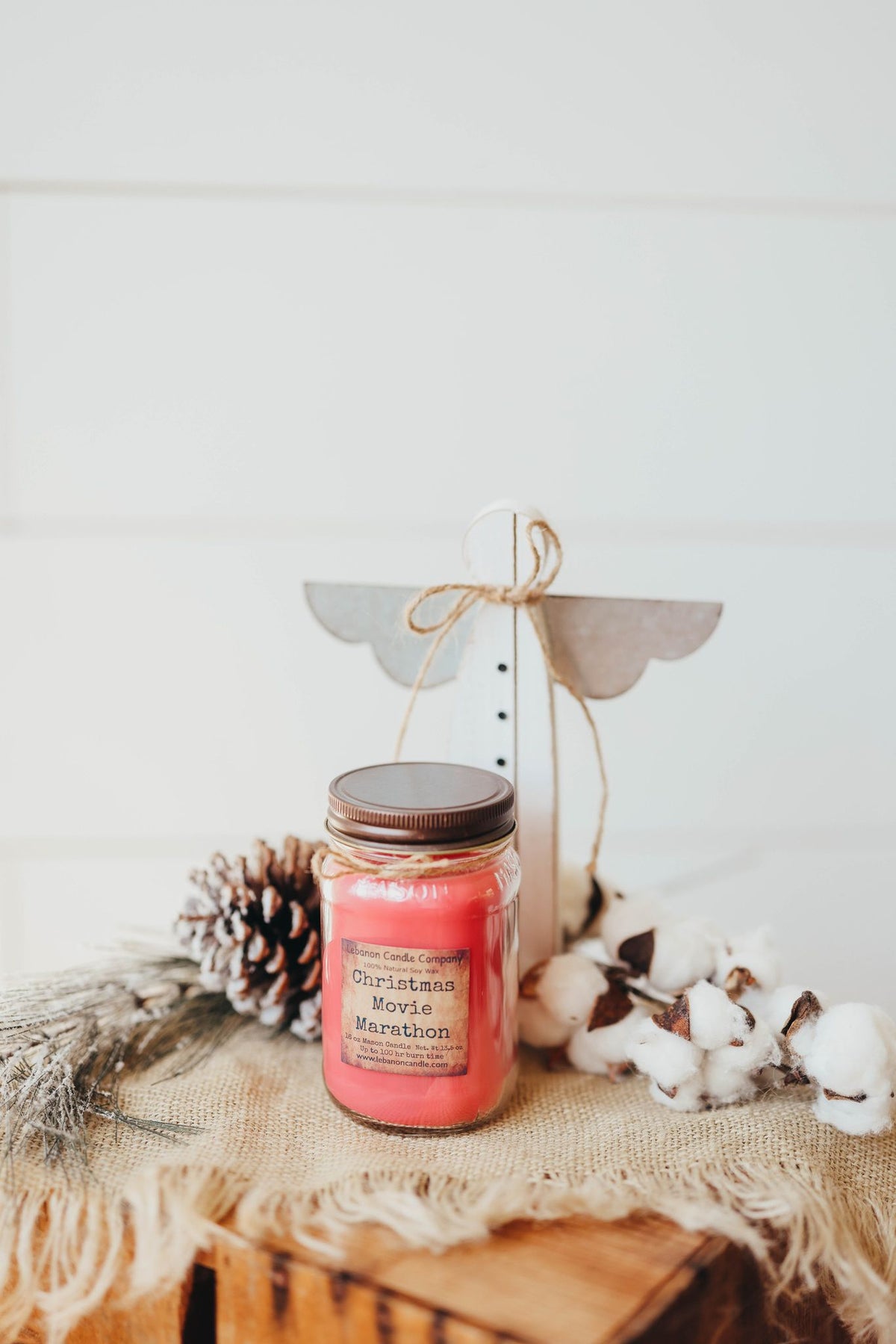 Christmas Movie Marathon Holiday Soy Candle | Sleigh All Day