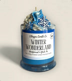 Winter Wonderland Luxury Scented Soy Dessert Candle – 12 oz.