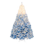 Winter Frost Pre-Lit Gradient Christmas Tree – Warm White LED Lights