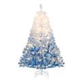 Winter Frost Pre-Lit Gradient Christmas Tree – Warm White LED Lights
