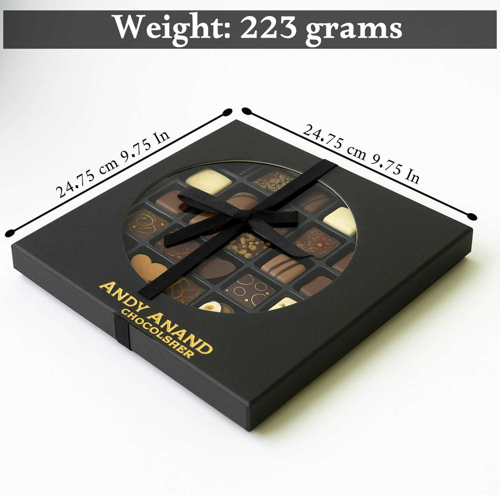 Luxury Belgian Chocolate Truffle Gift Box – 25 Piece