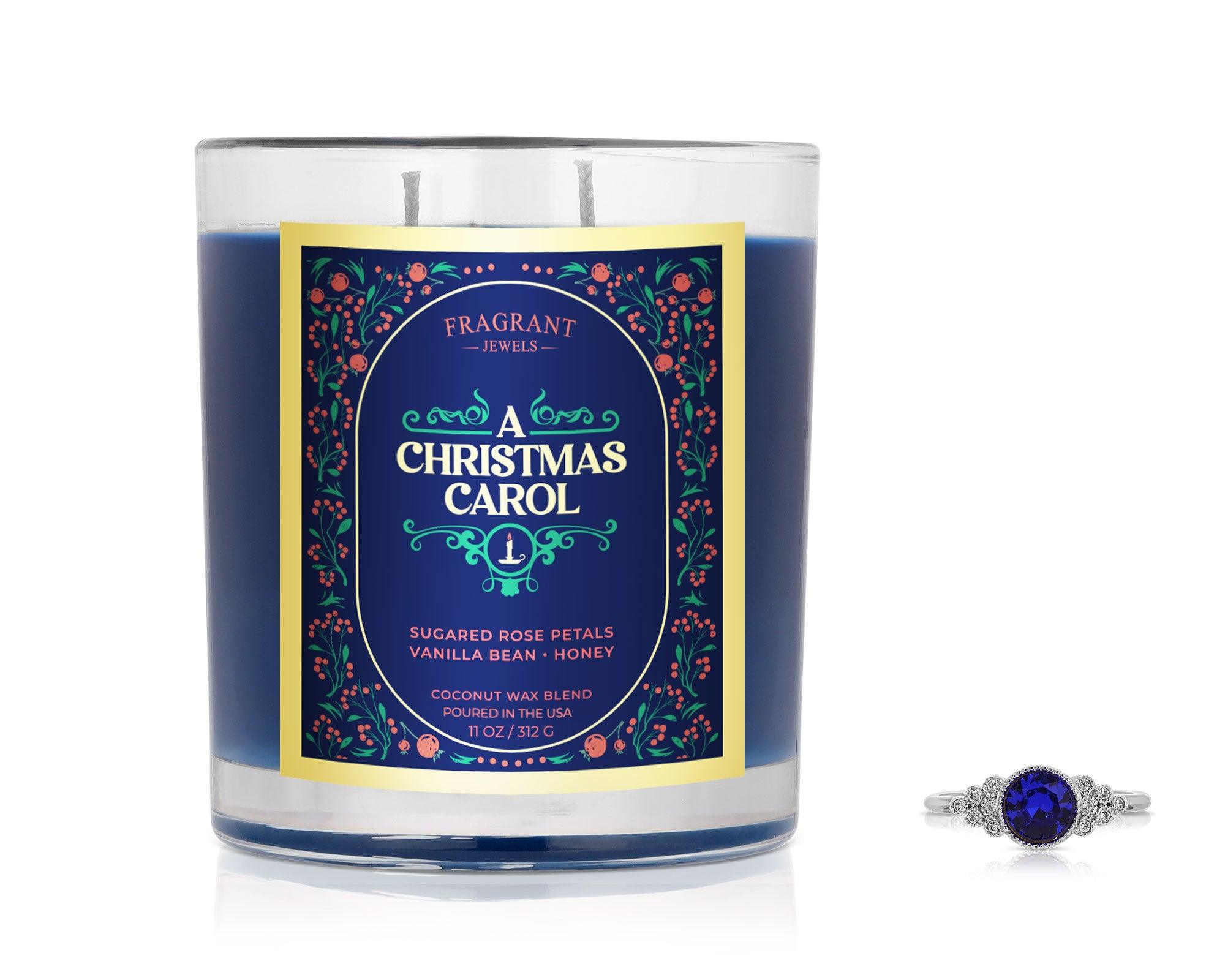 A Christmas Carol Hidden Ring Jewel Candle