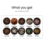 Andy Anand Artisan Dark Chocolate Truffles – 24 Piece Gift Box