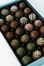 Andy Anand Artisan Dark Chocolate Truffles – 24 Piece Gift Box
