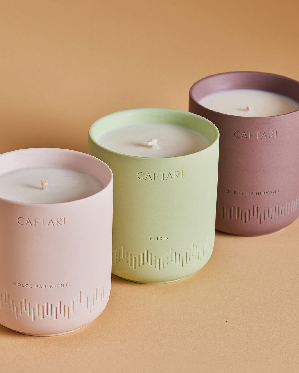 Caftari Luxury Signature Candle Gift Set – 3-Piece Collection