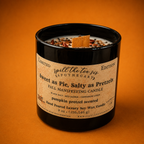 Sweet as Pie, Salty as Pretzels Intention Candle | Pumpkin Butter & Marshmallow Fall Candle