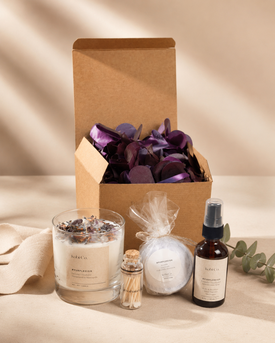 Purple Reign Luxury Self-Care Gift Set