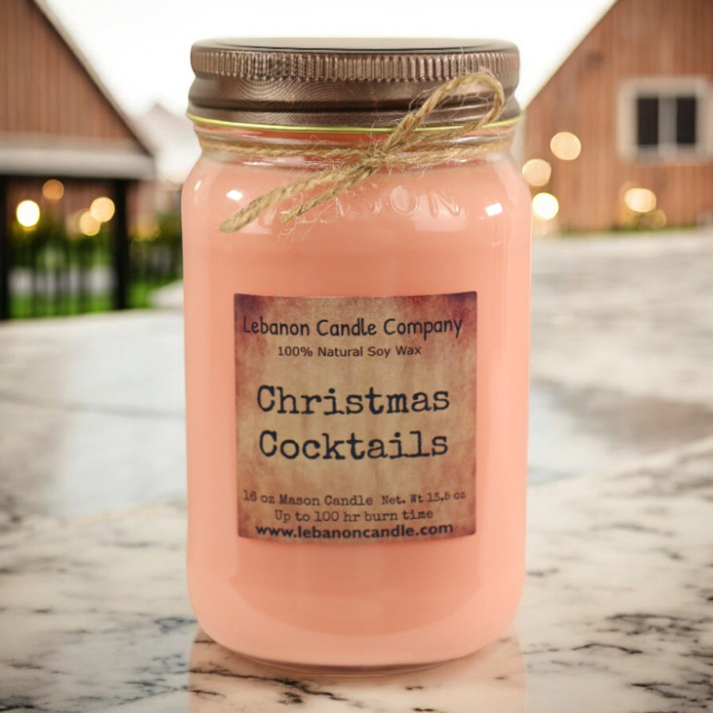 Sleigh All Day Christmas Cocktails Soy Candle – 16.5 oz