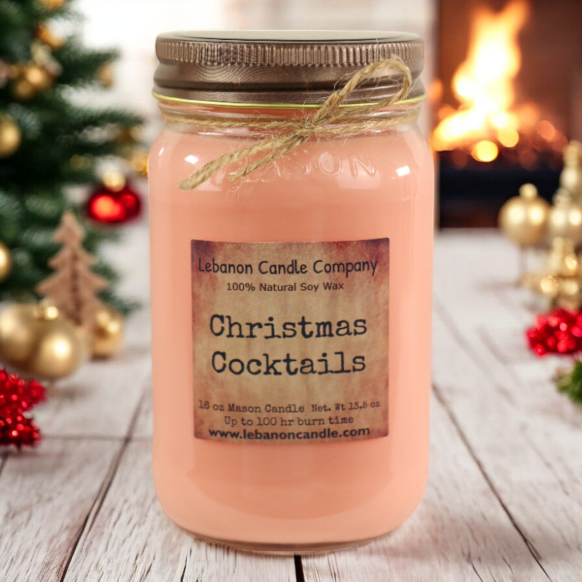 Sleigh All Day Christmas Cocktails Soy Candle – 16.5 oz