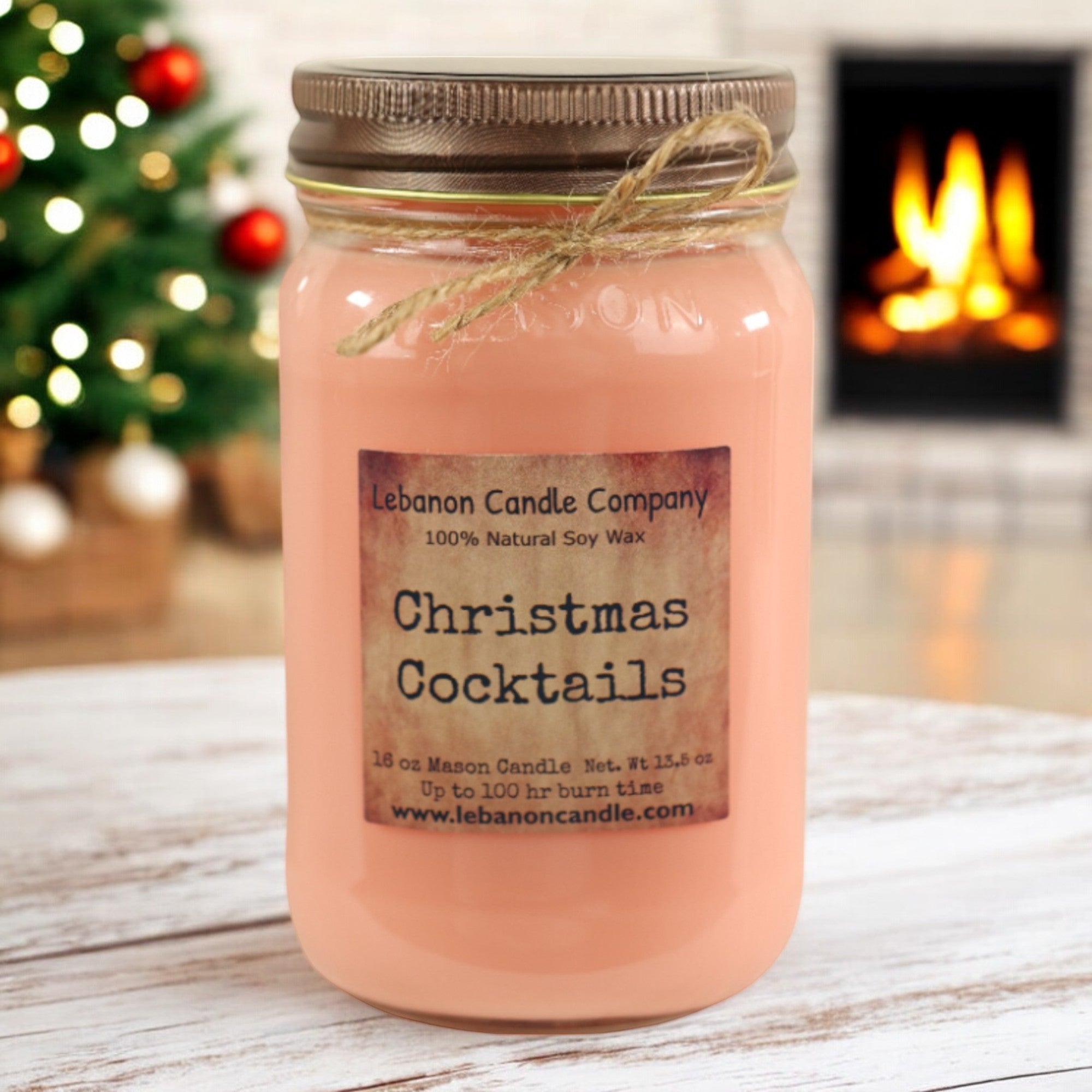 Sleigh All Day Christmas Cocktails Soy Candle – 16.5 oz