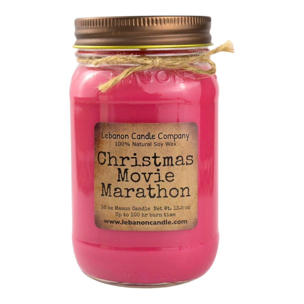 Christmas Movie Marathon Holiday Soy Candle | Sleigh All Day