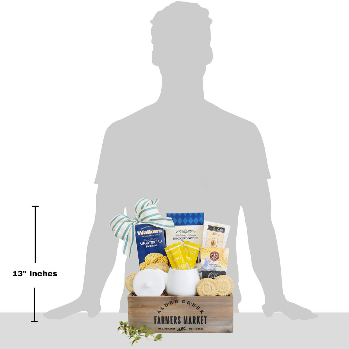 Garden Tea & Treats Gift Basket