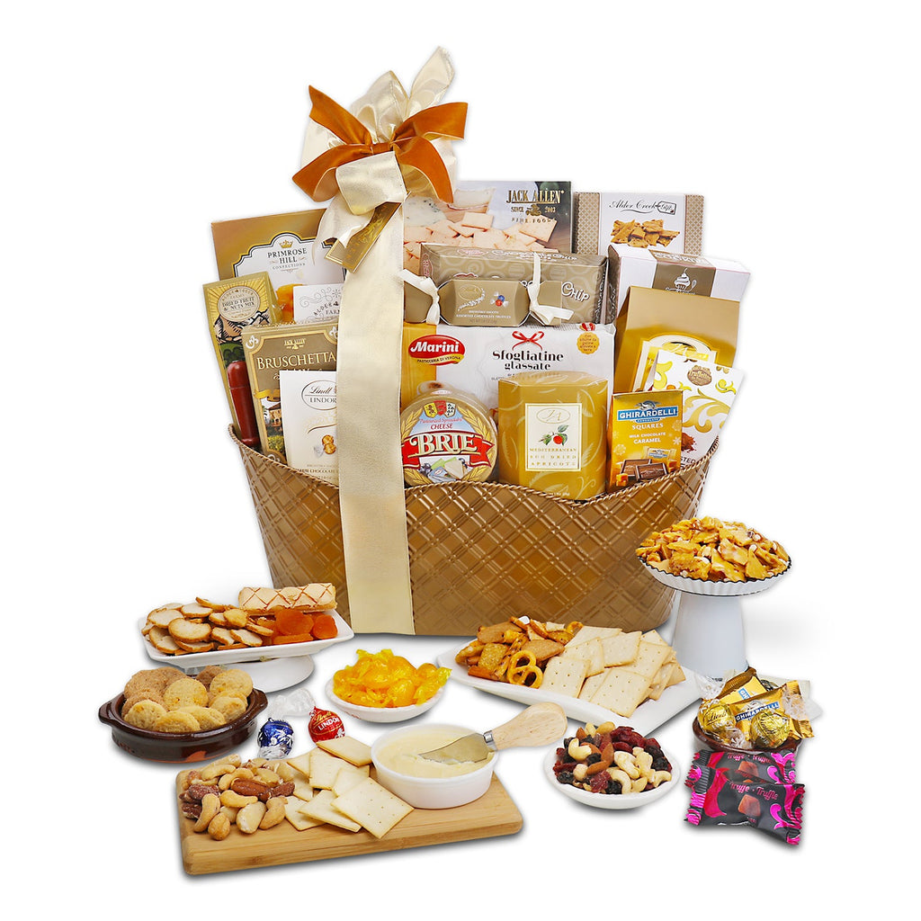 Corporate VIP Gourmet Sweet & Savory Gift Basket