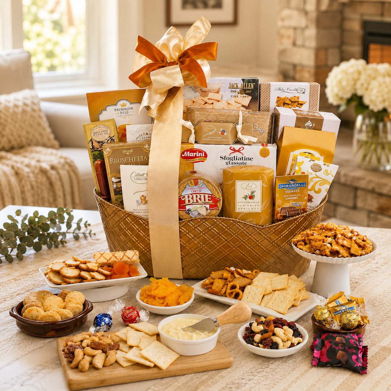 Corporate VIP Gourmet Sweet & Savory Gift Basket