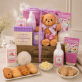 Pampered Rose Spa & Sweets Gift Basket