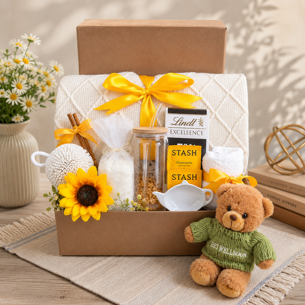 Comfort & Care Get Well Soon Gift Box