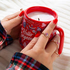 Peppermint Twist Mocha Mug + Surprise Jewel 💎🎄