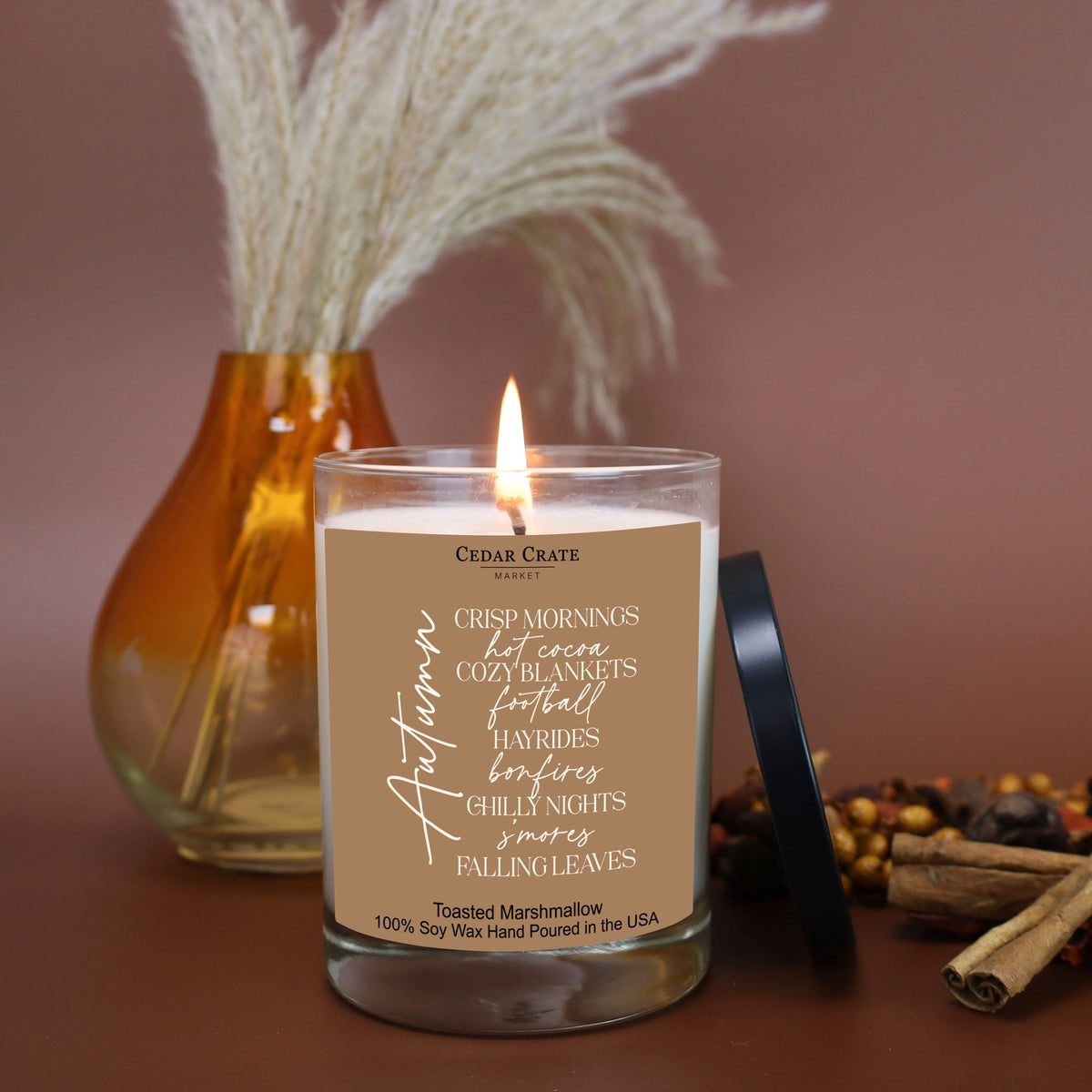 Autumn Favorite Things – Toasted Marshmallow Soy Candle | 13.5 oz