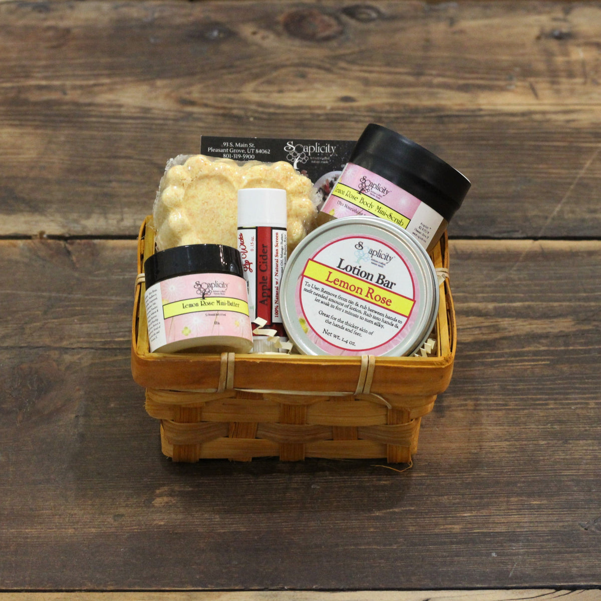 Scentastic Mini Spa Gift Basket