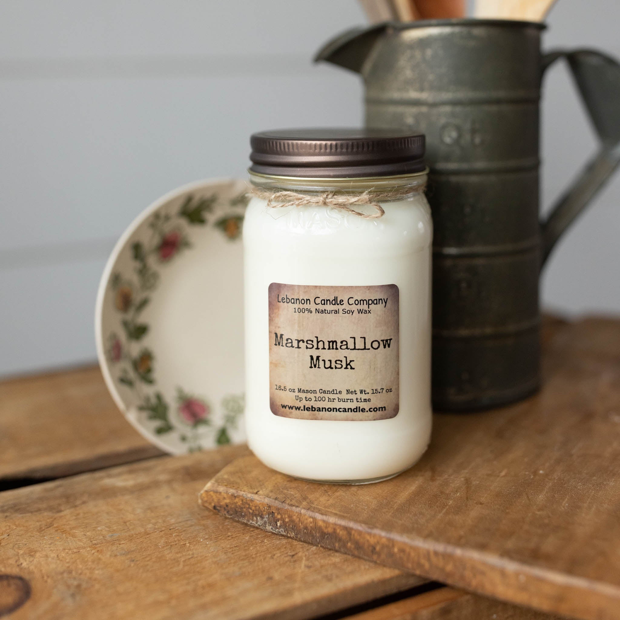 Marshmallow Musk Soy Candle | 16.5 oz
