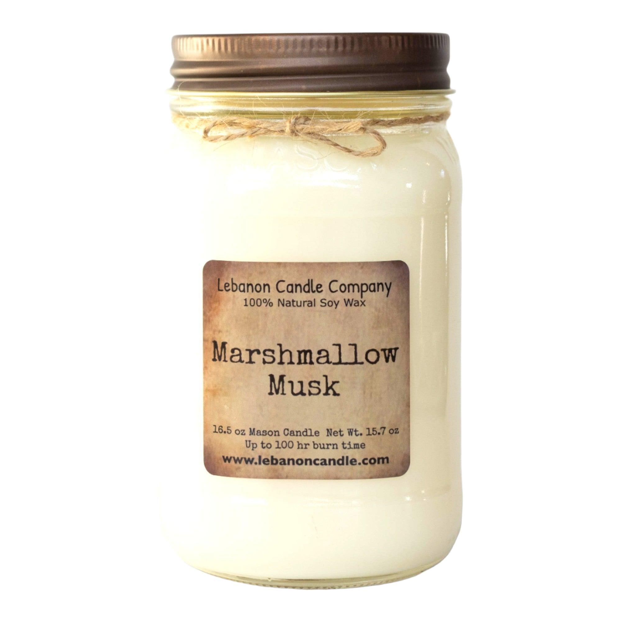 Marshmallow Musk Soy Candle | 16.5 oz