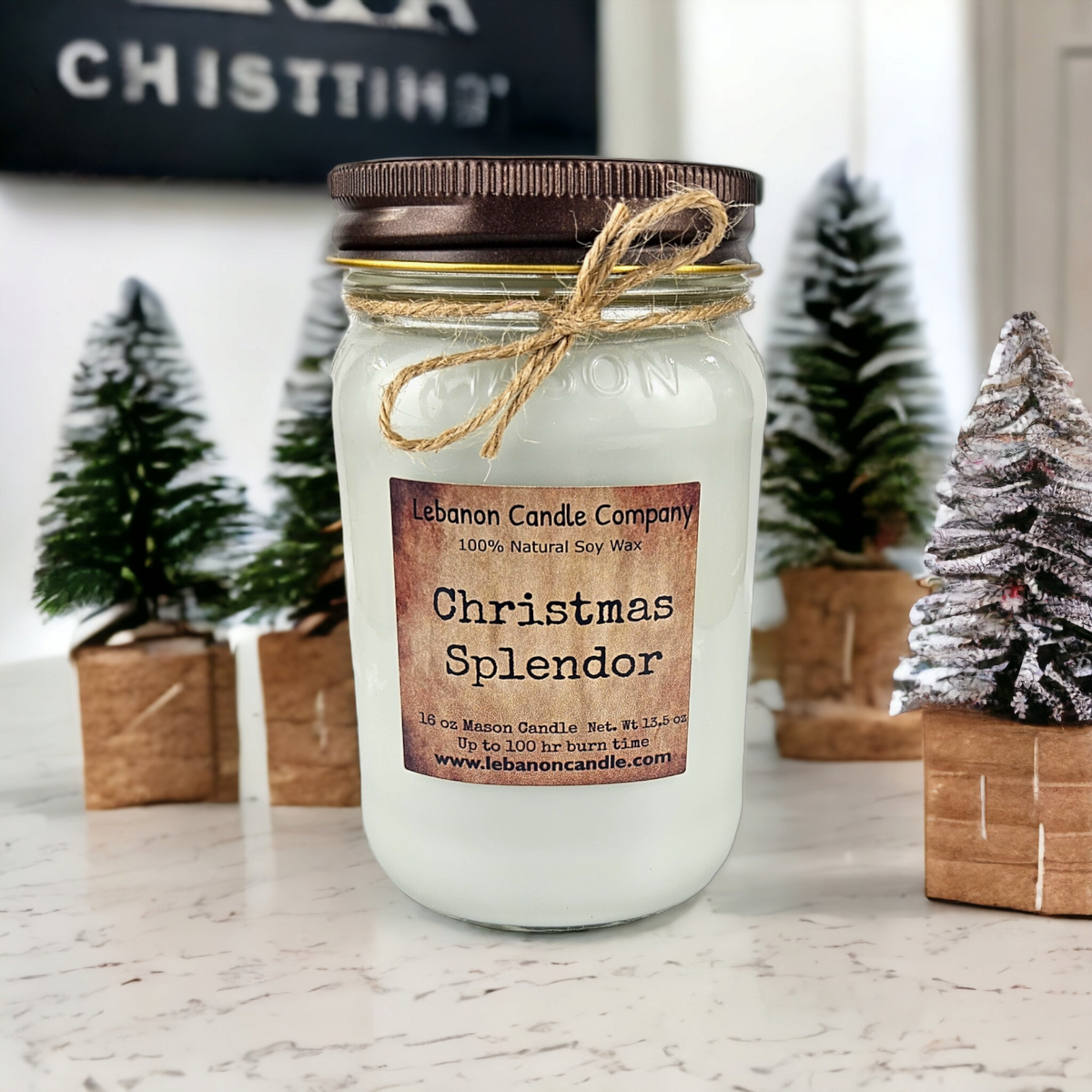 Christmas Splendor Luxury Soy Candle | Sleigh All Day