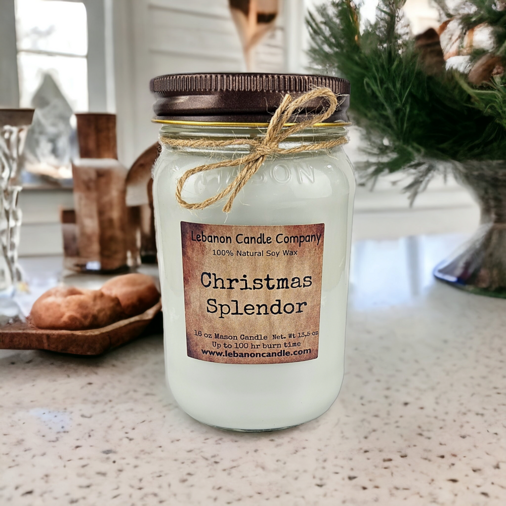 Christmas Splendor Luxury Soy Candle | Sleigh All Day