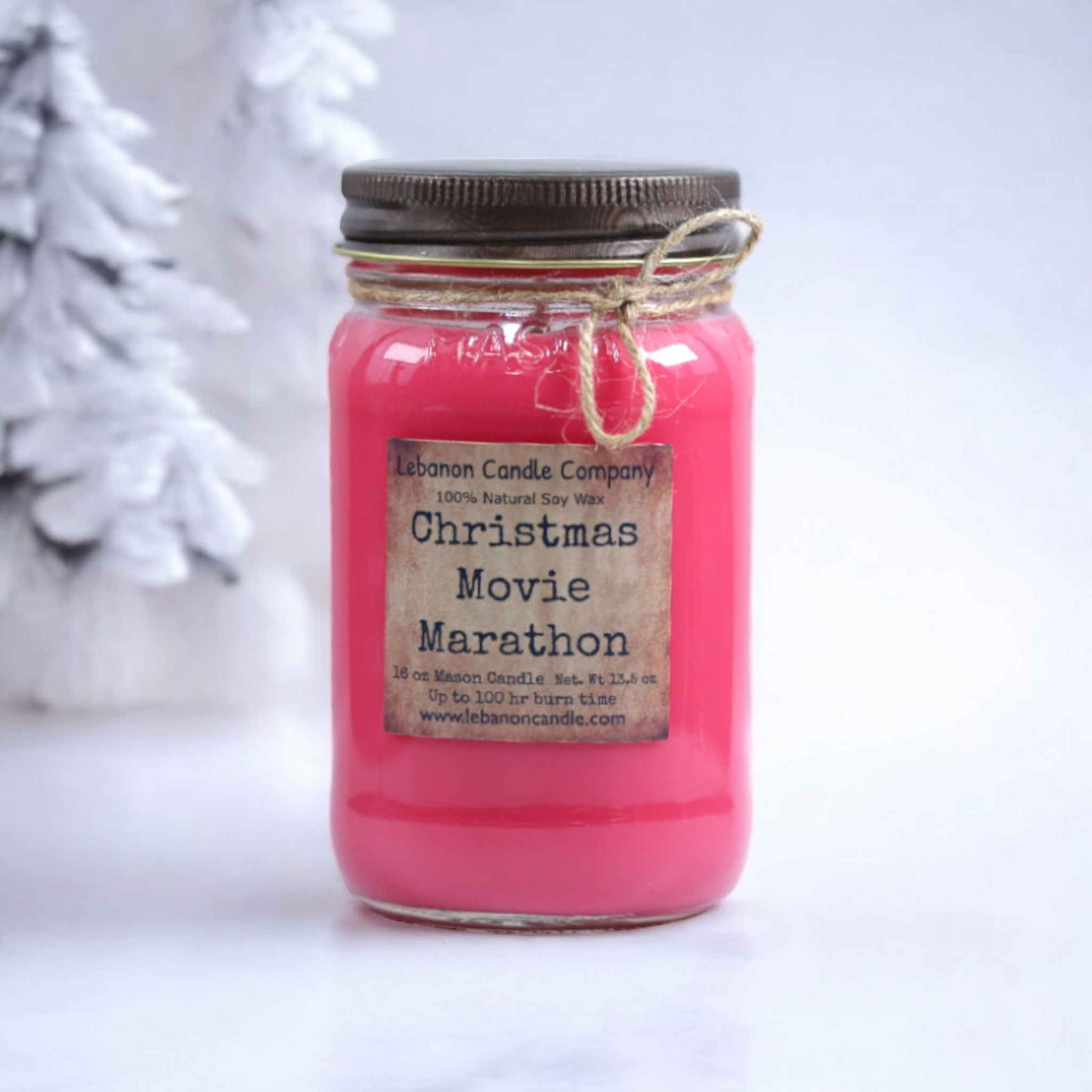 Christmas Movie Marathon Holiday Soy Candle | Sleigh All Day