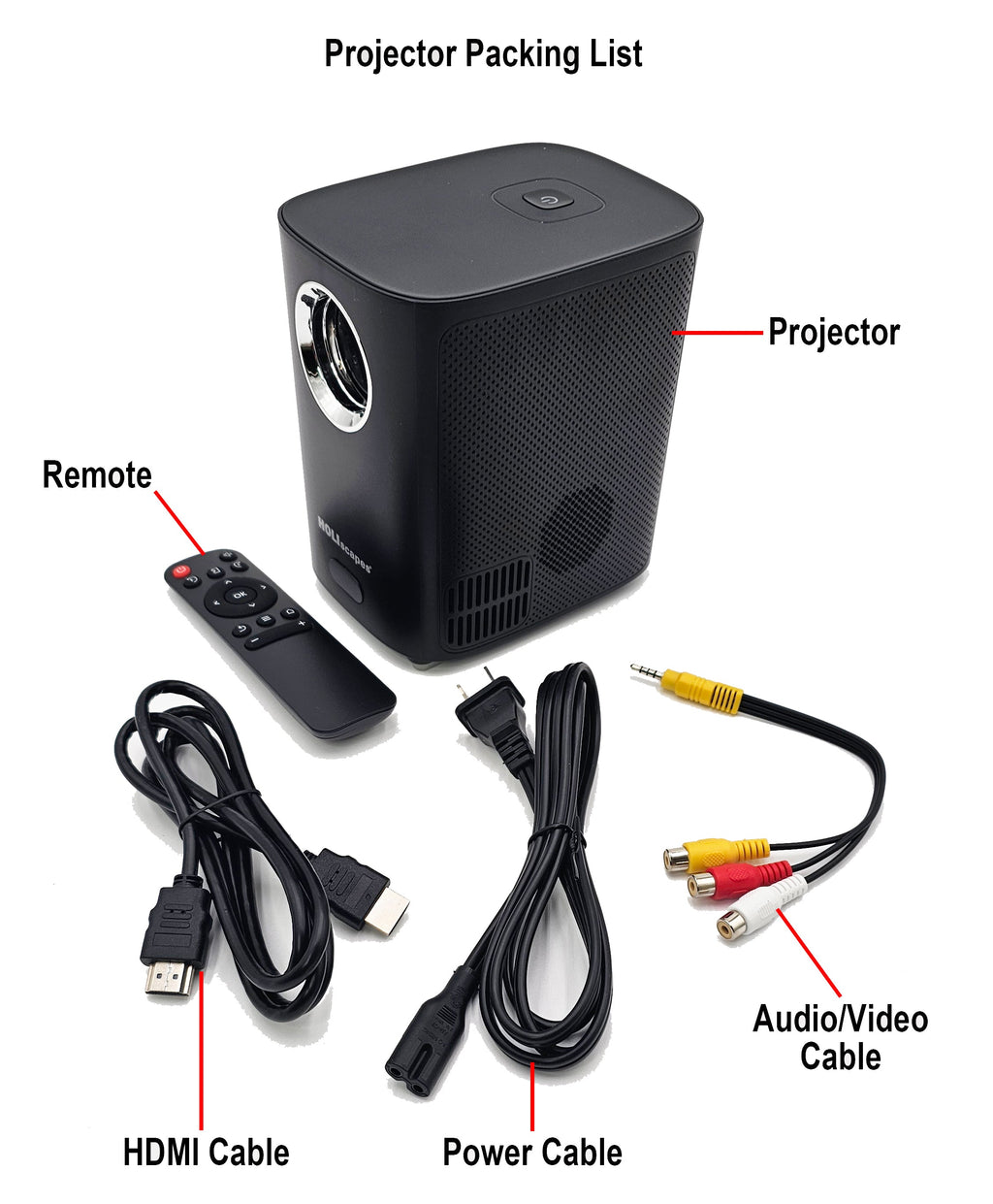 Spooky Halloween Hologram Projector Kit + 9' Projection Screen