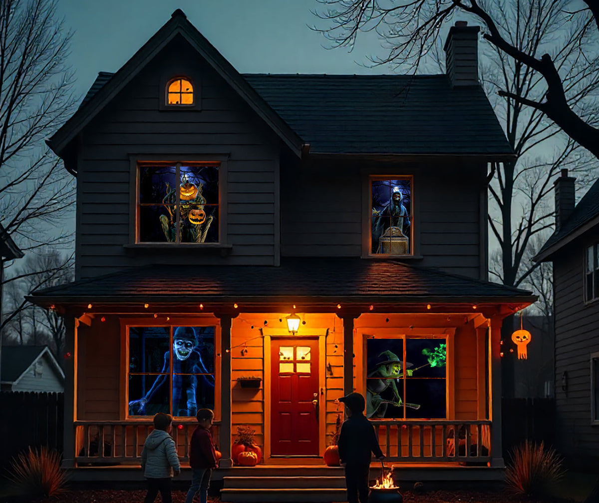 Spooky Halloween Hologram Projector Kit + 9' Projection Screen