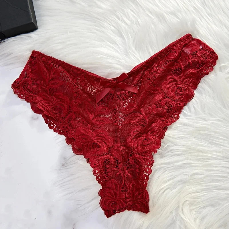 Midnight Temptation Lace Babydoll & Panty Set