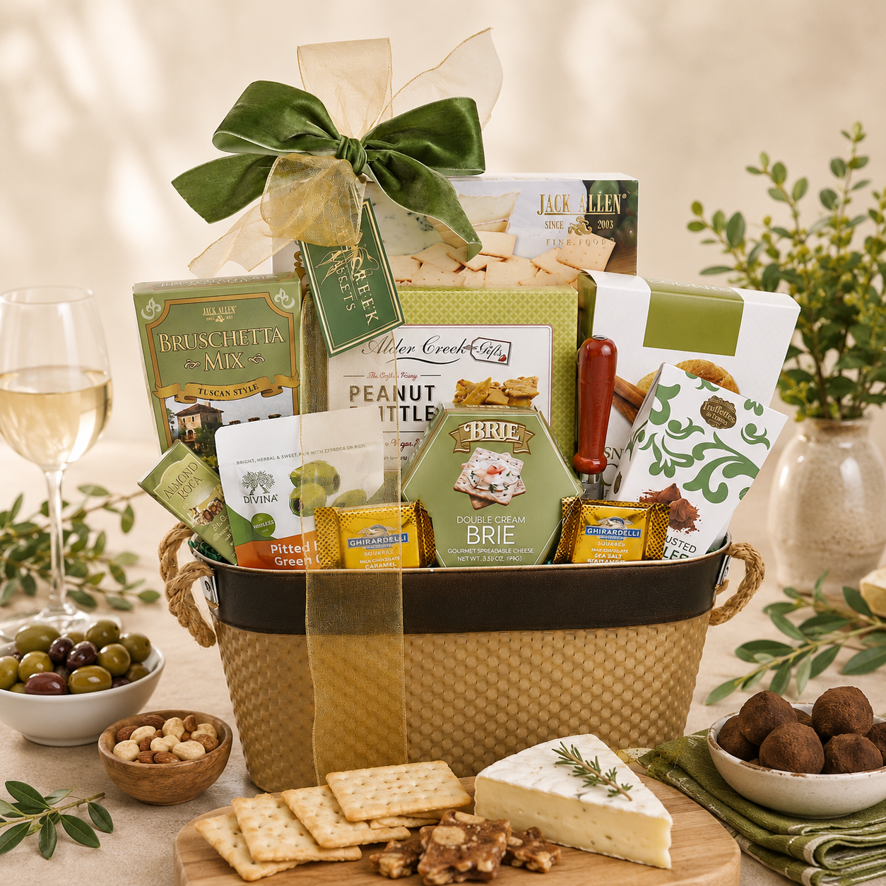 Tasteful Gourmet Sweet & Savory Gift Basket