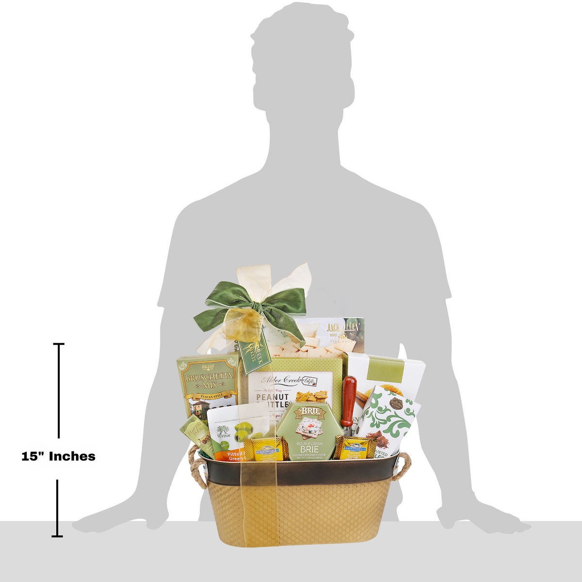 Tasteful Gourmet Sweet & Savory Gift Basket