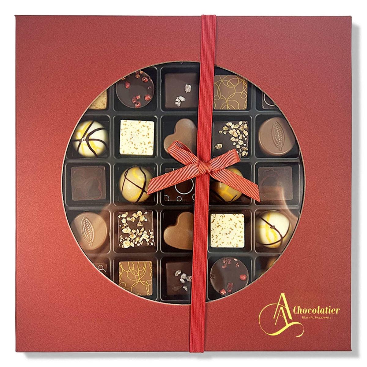 Luxury Belgian Chocolate Truffle Gift Box – 25 Piece