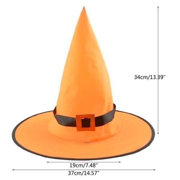Glowing Witch Hat Halloween Lights – Hanging Indoor & Outdoor Décor