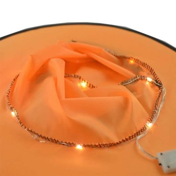 Glowing Witch Hat Halloween Lights – Hanging Indoor & Outdoor Décor