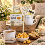 Serenity Tea & Treats Gift Basket