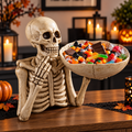 Bone Appétit Skeleton Halloween Candy Bowl
