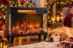 Ember View 24" Three-Sided Electric Fireplace