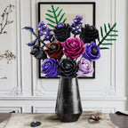 Midnight Garden Gothic Rose Bouquet Building Set – 546 Pieces
