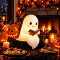Ghost Reader Halloween Night Light