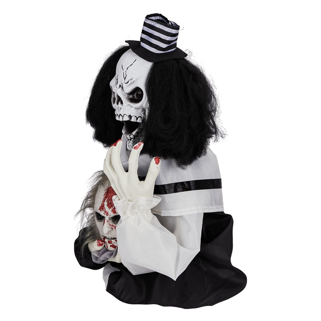 Nightmare Jester 1.8' Sound-Activated Halloween Clown