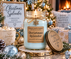 Christmas Splendor Luxury Soy Candle | Sleigh All Day