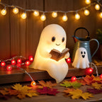 Ghost Reader Halloween Night Light