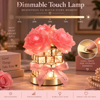 Forever Rose Crystal Touch Lamp