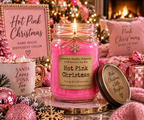 Sleigh All Day Hot Pink Christmas Soy Candle – 16.5 oz